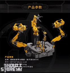 ZT Toys 1/10 Iron Man Mark 4 W/ Suit-Up Gantry Action Figure Set -Show.Z Toys Deals Store bd61379e70