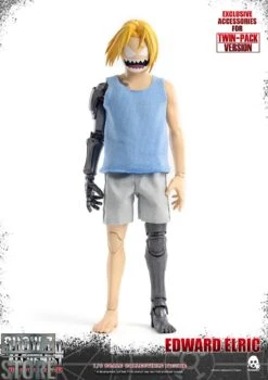 ThreeZero Toys 1/6 Fullmetal Alchemist: Brotherhood Edward & Alphonse Elric Twin-Pack 11 ThreeZero Toys 1/6 Fullmetal Alchemist: Brotherhood Edward & Alphonse Elric Twin-Pack -Show.Z Toys Deals Store bec9abc87c