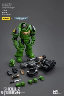 JoyToy Source 1/18 Warhammer 40K Salamanders Eradicators Sergeant Bragar -Show.Z Toys Deals Store bf1db11c9f