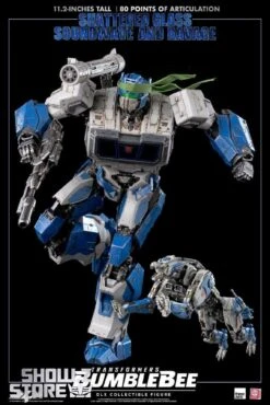ThreeZero & Hasbro 3Z0160-EX 3Z04121W0 DLX Shattered Glass Soundwave & Ravage W/ LED -Show.Z Toys Deals Store bf81842b16