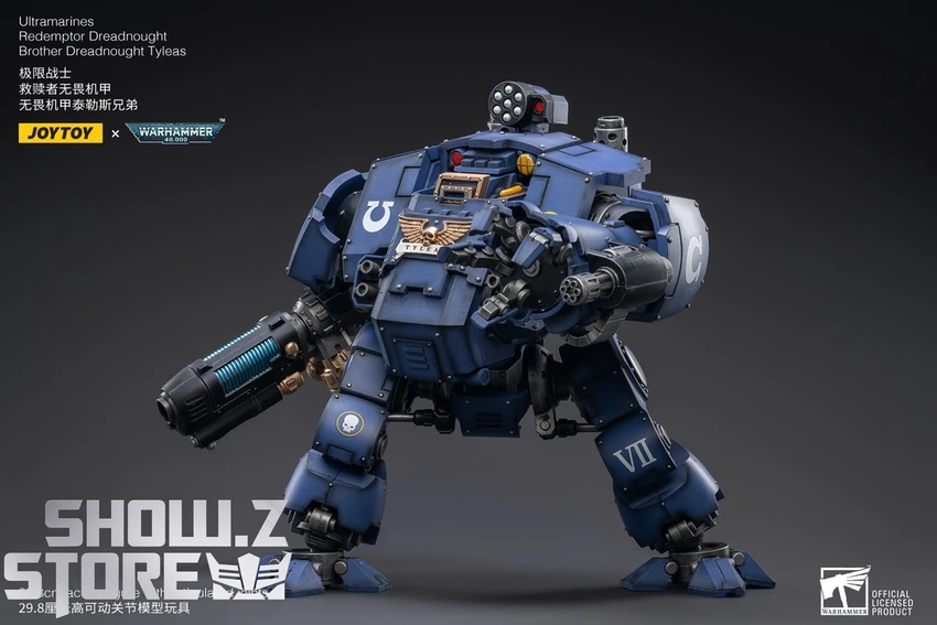 JoyToy Source 1/18 Warhammer 40K Ultramarines Redemptor Dreadnought Brother Tyleas 8 JoyToy Source 1/18 Warhammer 40K Ultramarines Redemptor Dreadnought Brother Tyleas - Image 8