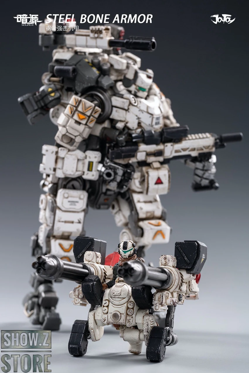 JoyToy Source 1/25 Steel Bone Armor White Color W/ 2nd Pilot 11 JoyToy Source 1/25 Steel Bone Armor White Color W/ 2nd Pilot - Image 11