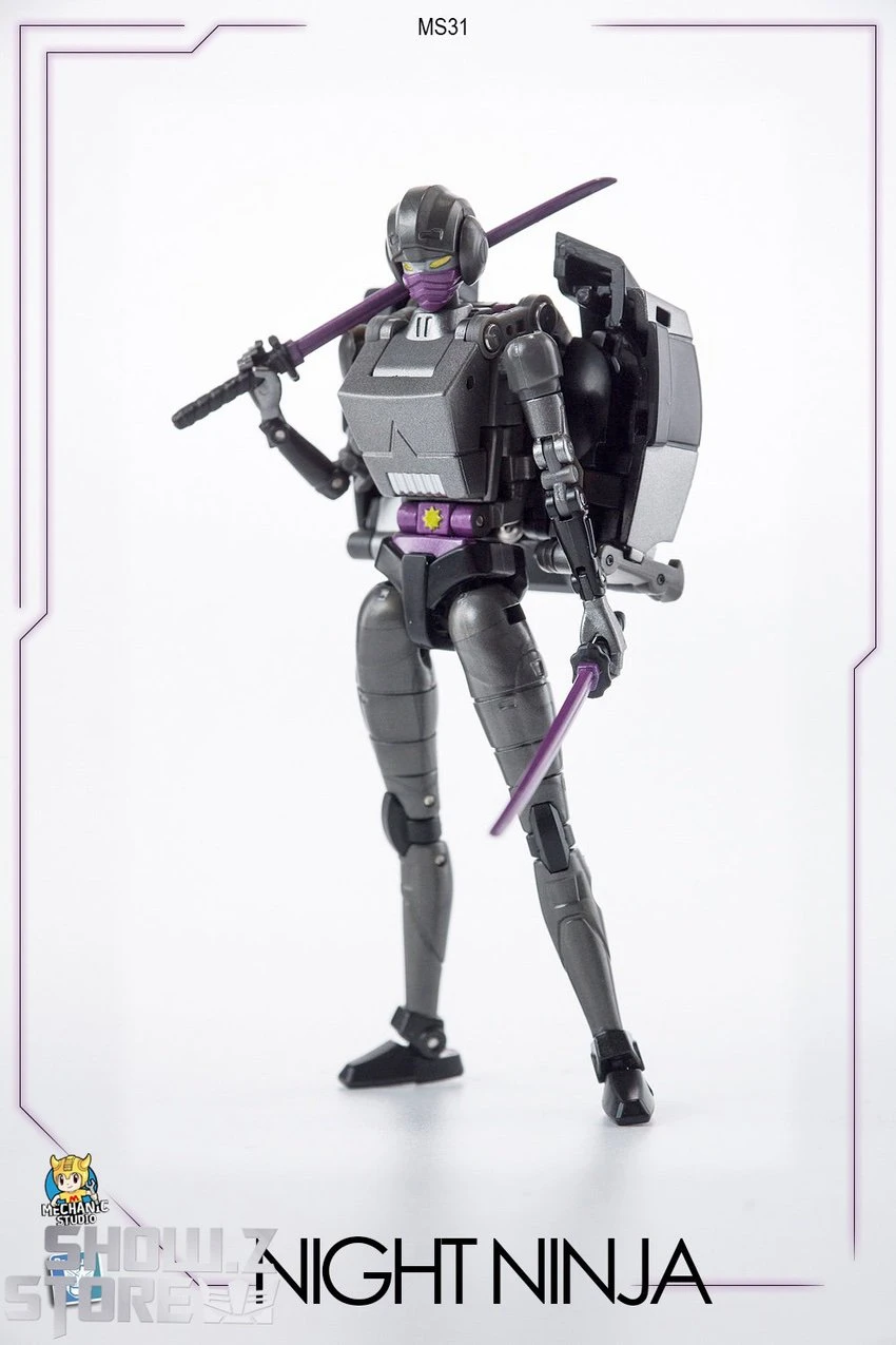 Dr.Wu & Mechanic Toys MS31 Night Ninja Arcee 11 Dr.Wu & Mechanic Toys MS31 Night Ninja Arcee - Image 11