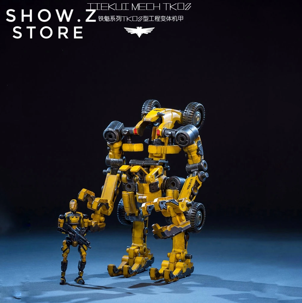 JoyToy Source Acid Rain Mecha TK02 Tiekui Engineering Mech Version 2 JoyToy Source Acid Rain Mecha TK02 Tiekui Engineering Mech Version - Image 2