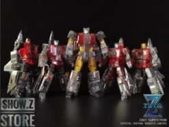Zeta Toys ZB-07 Superitron Superion Clear Version Giftbox Set Of 6 -Show.Z Toys Deals Store c21798ce76