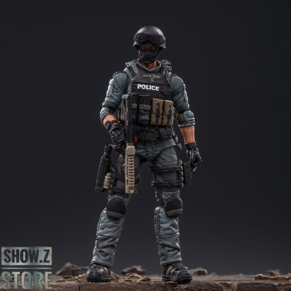 JoyToy Source 1/18 City Police Riot Team Set Of 5 4 JoyToy Source 1/18 City Police Riot Team Set Of 5 - Image 4