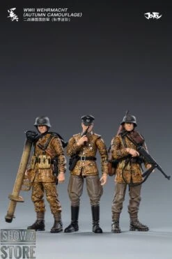 JoyToy Source 1/18 WWII German Wehrmacht Spring & Autumn Camouflage Set Of 7 -Show.Z Toys Deals Store c3b8b92d41