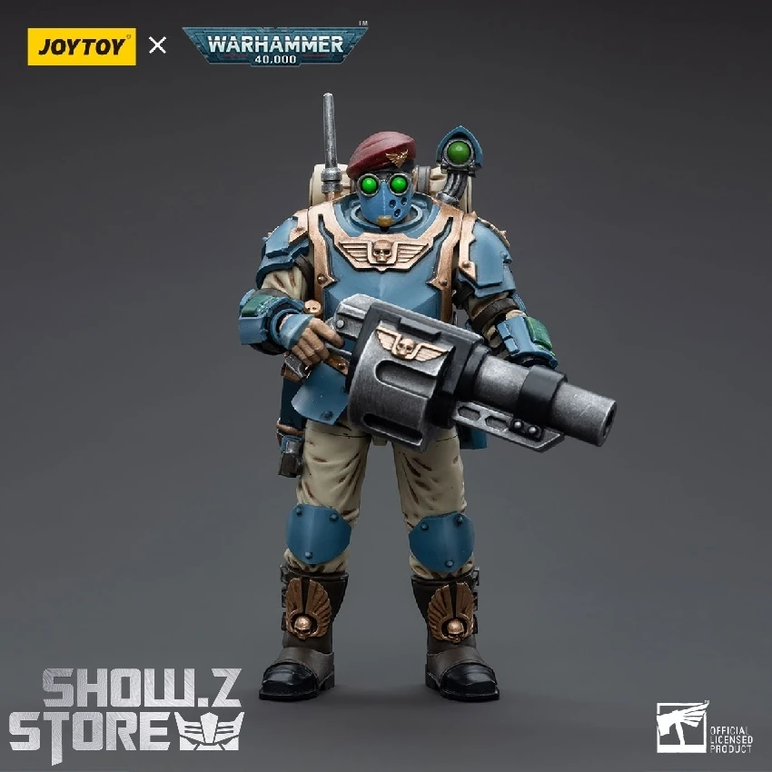 JoyToy Source 1/18 Warhammer 40K Astra Militarum Tempestus Scions Command Squad 55th Kappic Eagles Grenadier 2 JoyToy Source 1/18 Warhammer 40K Astra Militarum Tempestus Scions Command Squad 55th Kappic Eagles Grenadier - Image 2