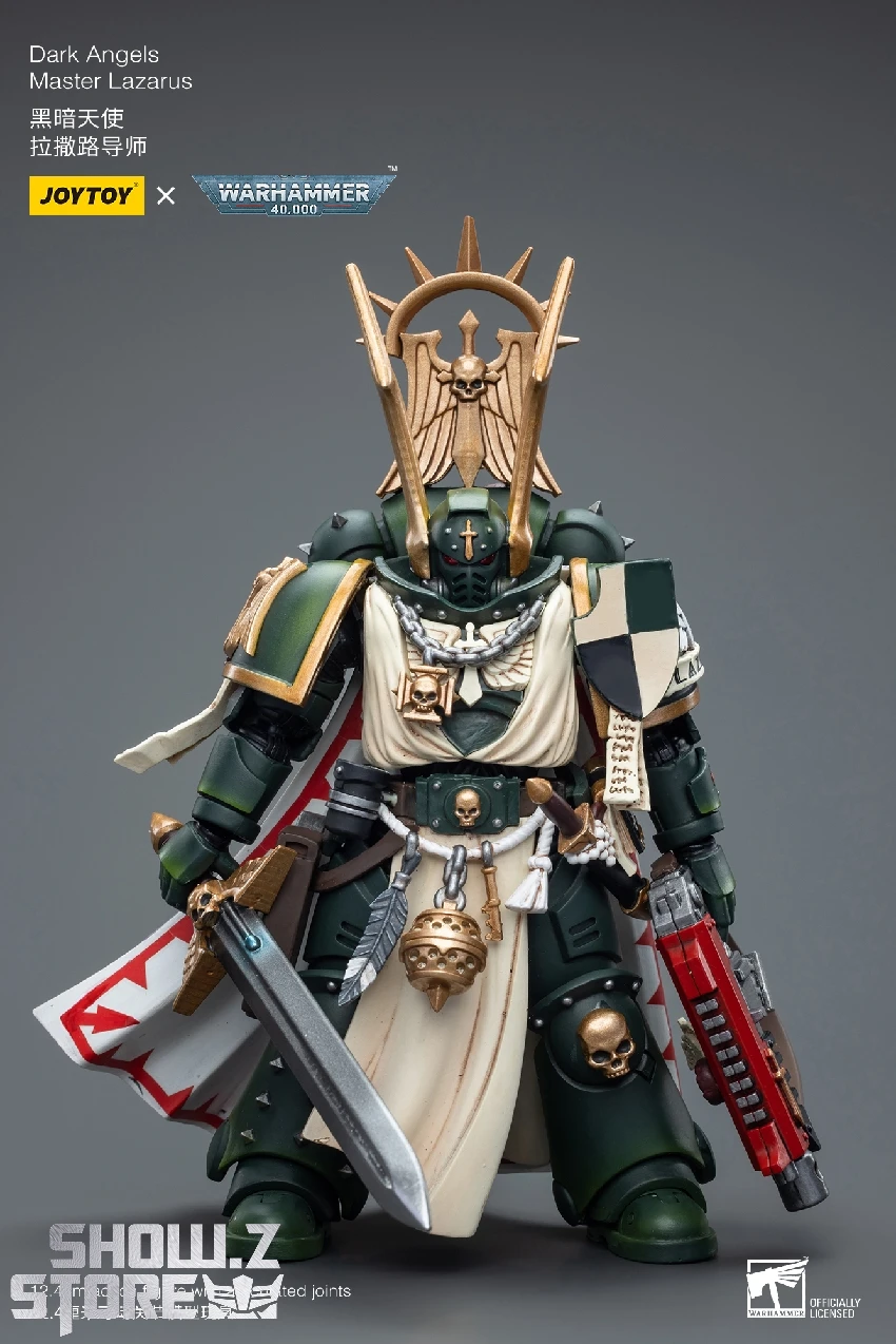 JoyToy Source 1/18 Warhammer 40K Dark Angels Master Lazarus 10 JoyToy Source 1/18 Warhammer 40K Dark Angels Master Lazarus - Image 10
