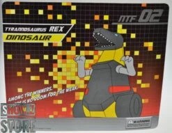 NTF NTF-02 Tyrannorsaur Grimlock & NTF-03 Triceratops Slag Set Of 2 -Show.Z Toys Deals Store c54f2ef962