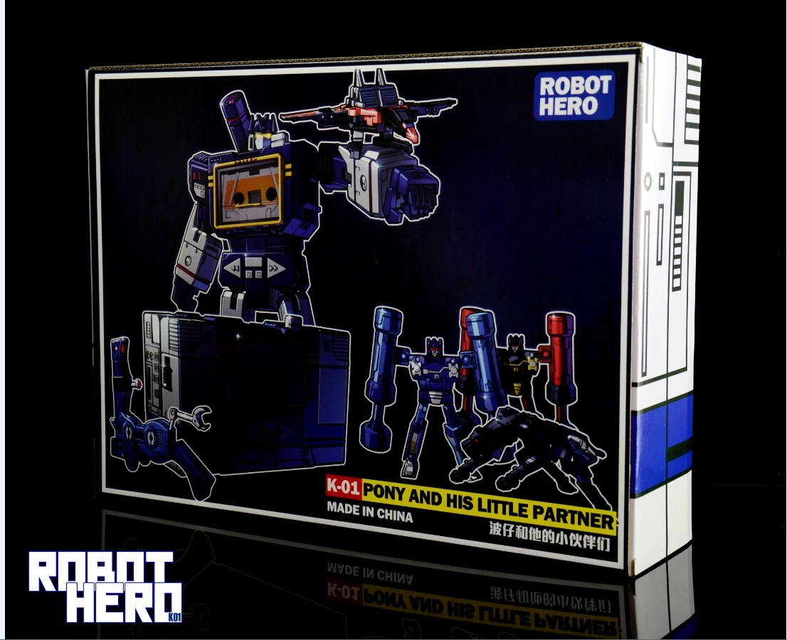 Robot Hero K-01 Pony MP-13 Soundwave Masterpiece 5 Robot Hero K-01 Pony MP-13 Soundwave Masterpiece - Image 5