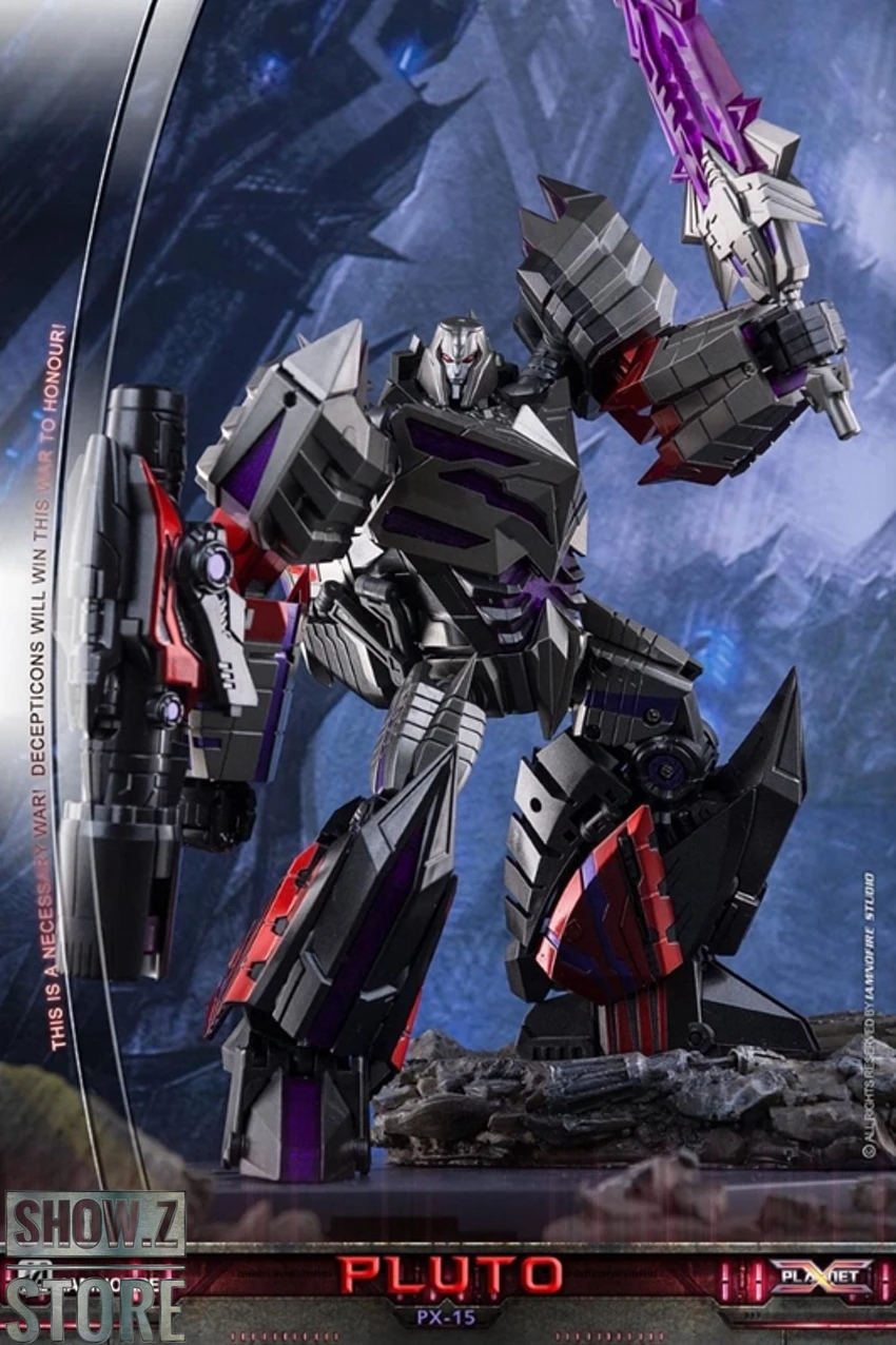 Planet X PX-15B Pluto Megatron Metallic Version 13 Planet X PX-15B Pluto Megatron Metallic Version - Image 13