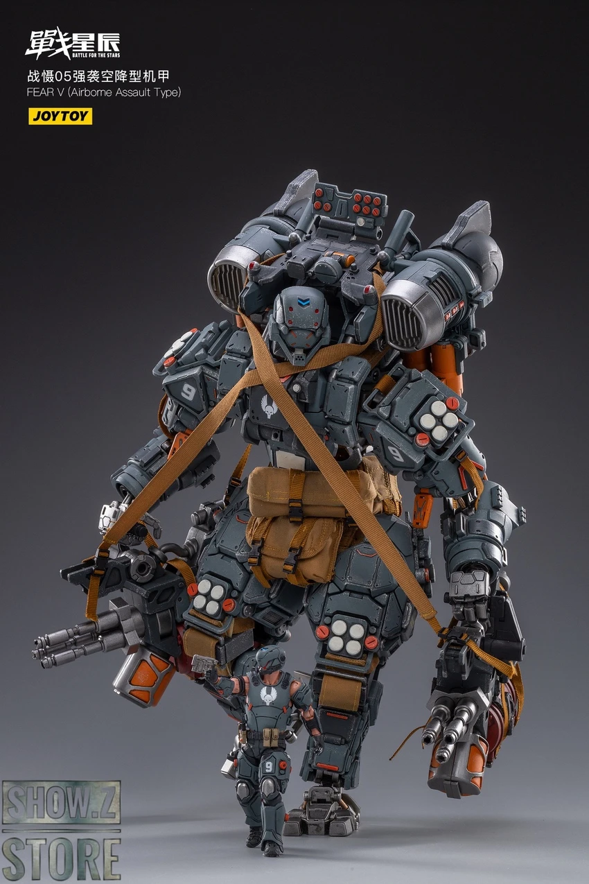 JoyToy Dark Source 1/18 09th Legion Fear V Airborne Assault Type Mecha W/ Pilot 6 JoyToy Dark Source 1/18 09th Legion Fear V Airborne Assault Type Mecha W/ Pilot - Image 6