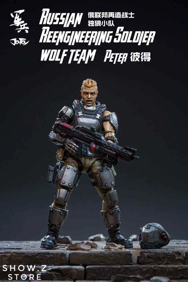JoyToy Source Acid Rain 1/18 Russian Reengineering Soldier Wolf Team Set Of 3 Figures 12 JoyToy Source Acid Rain 1/18 Russian Reengineering Soldier Wolf Team Set Of 3 Figures - Image 12