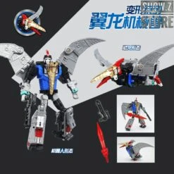 Black Mamba H6002-4B Raptor Slash & H6002-7B Robot Force Volcanicus Oversized Combiner Set Of 6 13 Black Mamba H6002-4B Raptor Slash & H6002-7B Robot Force Volcanicus Oversized Combiner Set Of 6 -Show.Z Toys Deals Store c9c6a36d1b