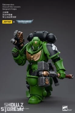 JoyToy Source 1/18 Warhammer 40K Salamanders Assault Intercessors Sergeant Krajax -Show.Z Toys Deals Store ca8f26be2f