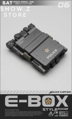 MechFansToys SAT-06B E-Box Assault Team Style Minority Black Version 9 MechFansToys SAT-06B E-Box Assault Team Style Minority Black Version -Show.Z Toys Deals Store cabb9a89b2