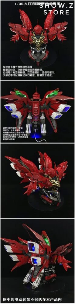 BSC Yihui YH Model 1/35 MSN-06S MNS06S SINANJU New Zeon Customized Gundam Bust Model Kit 21 BSC Yihui YH Model 1/35 MSN-06S MNS06S SINANJU New Zeon Customized Gundam Bust Model Kit -Show.Z Toys Deals Store cabe4338a7