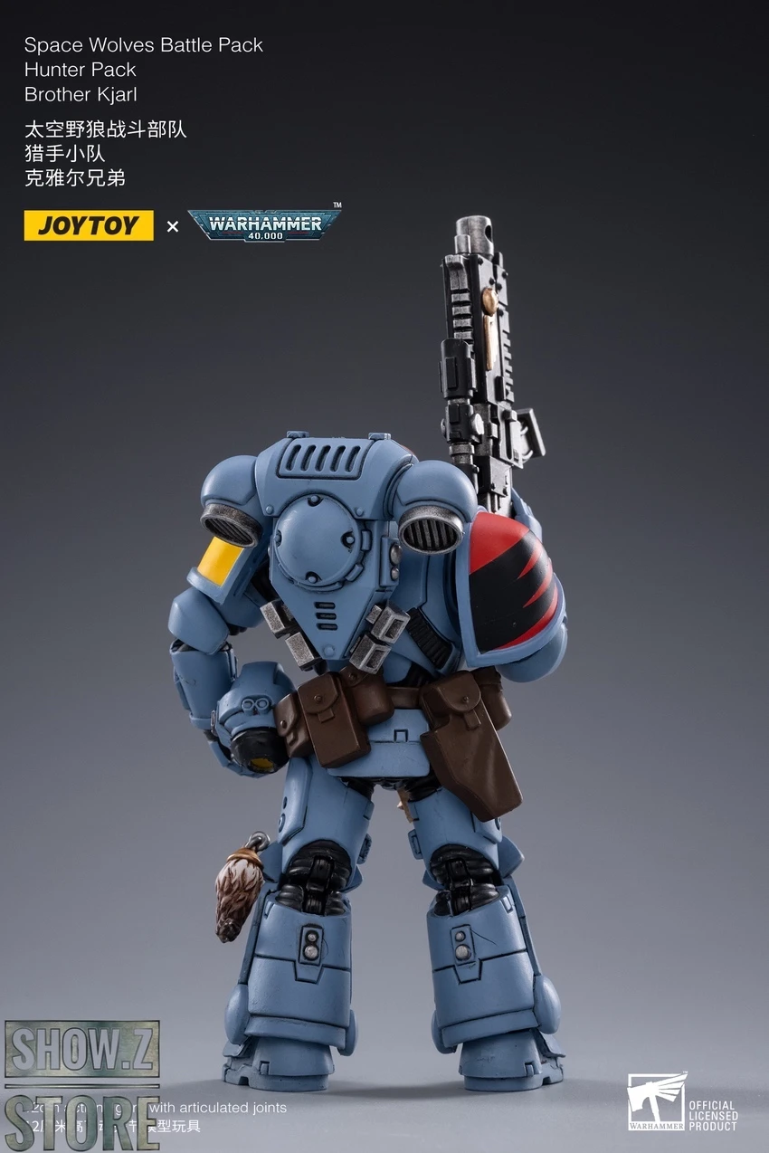 JoyToy Source 1/18 Warhammer 40K Space Wolves Battle Pack Hunter Pack Set Of 4 8 JoyToy Source 1/18 Warhammer 40K Space Wolves Battle Pack Hunter Pack Set Of 4 - Image 8