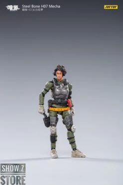 JoyToy Source 1/24 H07 Steel Bone Firepower Mecha Olive Version W/ Pilot 29 JoyToy Source 1/24 H07 Steel Bone Firepower Mecha Olive Version W/ Pilot -Show.Z Toys Deals Store cb9e9fce01