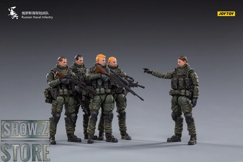 JoyToy Source 1/18 Russian Naval Infantry Set Of 5 10 JoyToy Source 1/18 Russian Naval Infantry Set Of 5 - Image 10