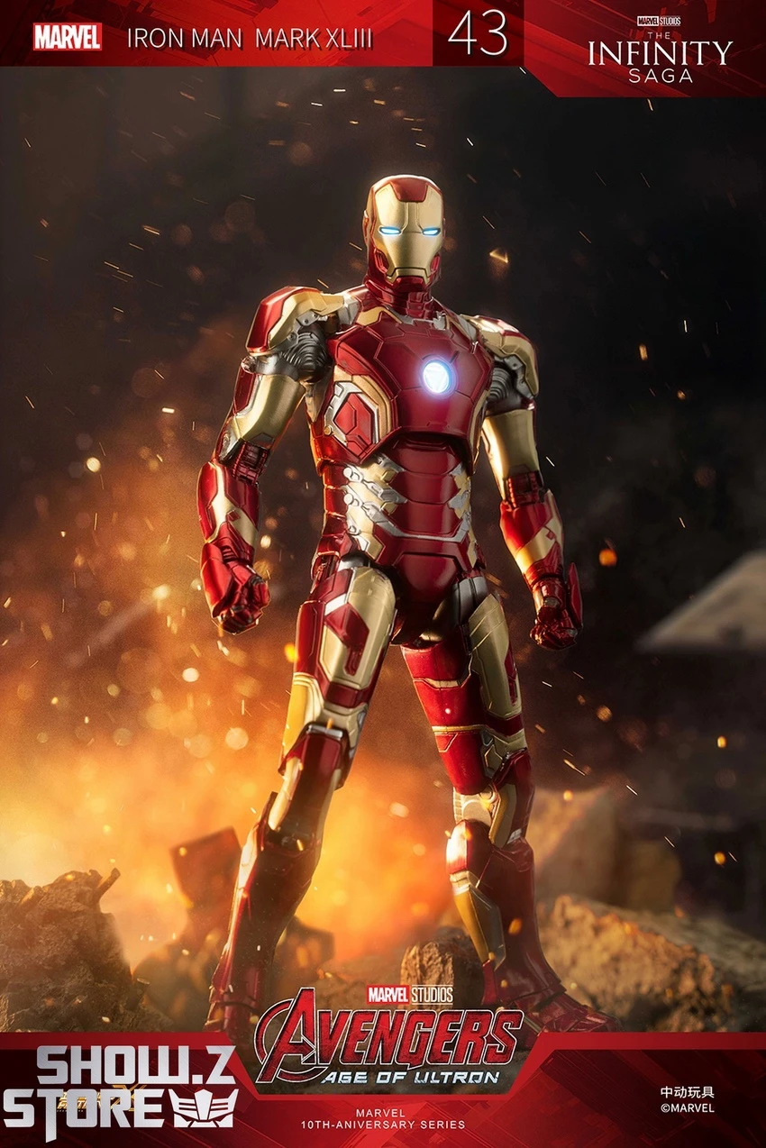 ZT Toys Marvel Licensed 1/10 Iron Man Mark 43 17 ZT Toys Marvel Licensed 1/10 Iron Man Mark 43 - Image 17