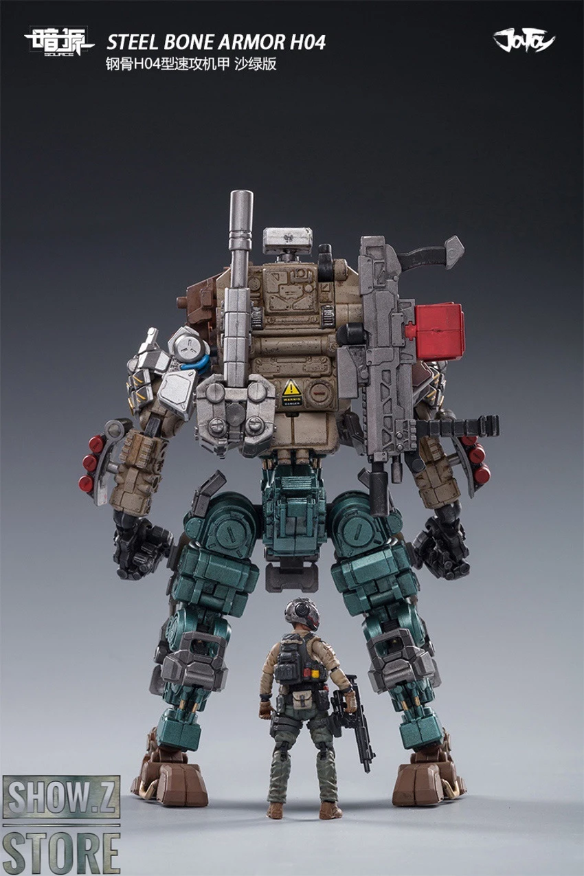 JoyToy Source 1/25 H04 Steel Bone Attack Mecha W/ Pilot 9 JoyToy Source 1/25 H04 Steel Bone Attack Mecha W/ Pilot - Image 9
