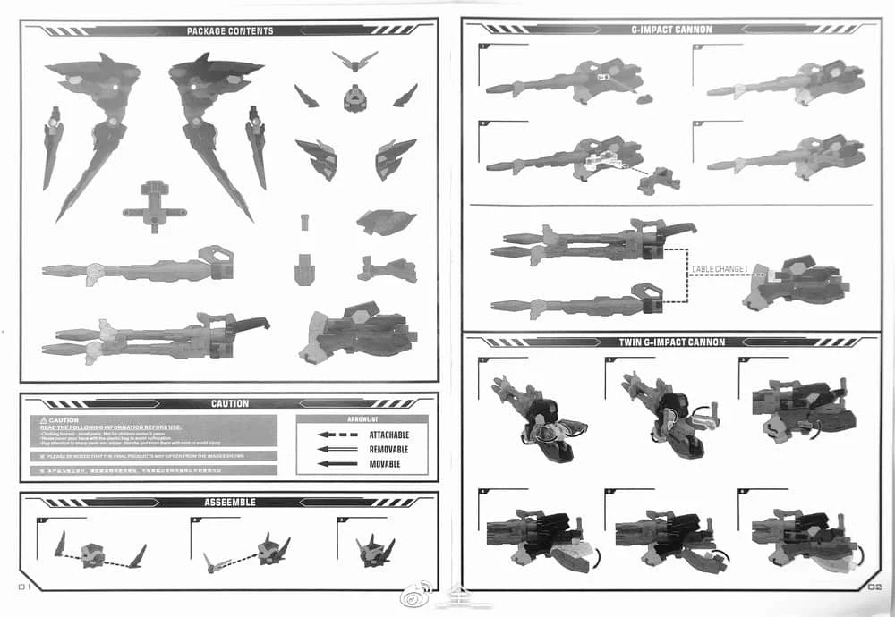 Sculpt Lab Production/FanMade 1/100 Perisoreus Internigrans RTX-010 Huckebein MK-II Super Robot War 10 Sculpt Lab Production/FanMade 1/100 Perisoreus Internigrans RTX-010 Huckebein MK-II Super Robot War - Image 10