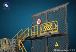 FreshRetro 1/18 1/24 SIB05 Scene In Box Iron Net Base-A Model Kit -Show.Z Toys Deals Store cf5adf9c85