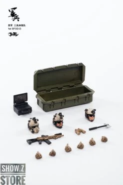 JoyToy Source 1/18 U.S. Army Delta Force Set Of 3 -Show.Z Toys Deals Store d194fbdc73