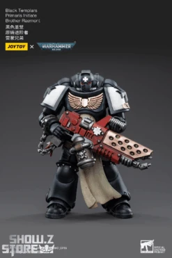 JoyToy Source 1/18 Warhammer 40K Black Templars Primaris Initiate Brother Raemont -Show.Z Toys Deals Store d3184db509