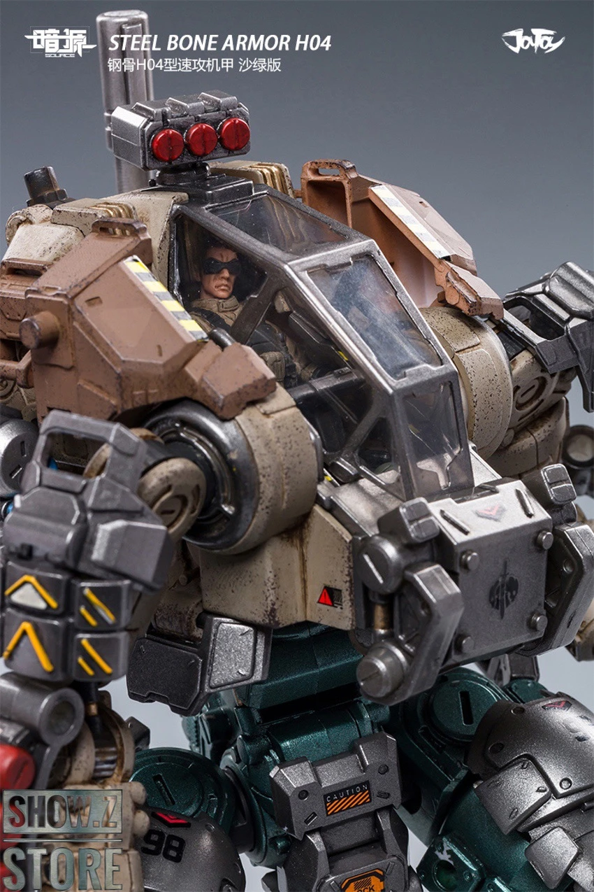 JoyToy Source 1/25 H04 Steel Bone Attack Mecha W/ Pilot 4 JoyToy Source 1/25 H04 Steel Bone Attack Mecha W/ Pilot - Image 4