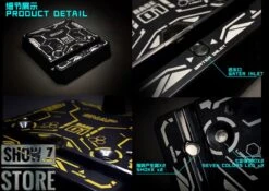 SNAP Remote Smoke Display Stand W/ LED Gold Version 23 SNAP Remote Smoke Display Stand W/ LED Gold Version -Show.Z Toys Deals Store d3b7612a98