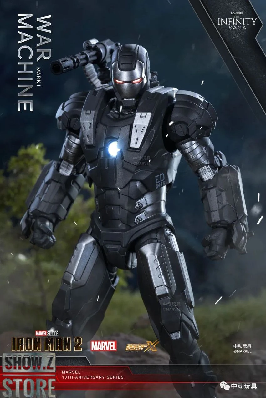 ZT Toys Marvel Licensed 1/10 Iron Man War Machine Armor Mark 1 14 ZT Toys Marvel Licensed 1/10 Iron Man War Machine Armor Mark 1 - Image 14