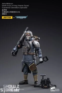 JoyToy Source 1/18 Warhammer 40K Death Korps Of Krieg Veteran Squad Guardsman Demolitions Specialist -Show.Z Toys Deals Store d6d685ce30