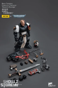 JoyToy Source 1/18 Warhammer 40K Black Templars Emperor's Champion Bayard's Revenge 14 JoyToy Source 1/18 Warhammer 40K Black Templars Emperor's Champion Bayard's Revenge -Show.Z Toys Deals Store d735d2b602
