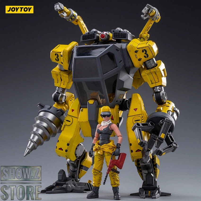JoyToy Source 1/18 NORTH 03 Maintenance Mecha W/ Pilot 1 JoyToy Source 1/18 NORTH 03 Maintenance Mecha W/ Pilot