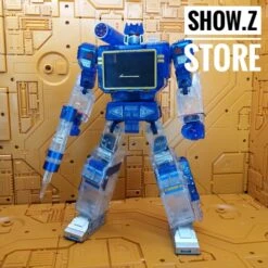 THF Toy House Factory Soundwave MP-13 Clear Version (/w Laserbeak + Buzzsaw) -Show.Z Toys Deals Store d78f7d16ae