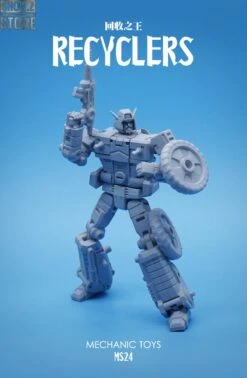 MechFansToys Mechanic Studio MS-24 Garbage Man Wreck-Gar -Show.Z Toys Deals Store d7ee56a1b2