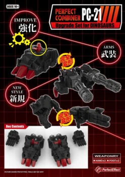 Perfect Effect PE PC-21 Perfect Combiner Upgrade Kit For POTP Volcanicus 6 Perfect Effect PE PC-21 Perfect Combiner Upgrade Kit For POTP Volcanicus -Show.Z Toys Deals Store d85522cd4d