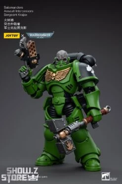 JoyToy Source 1/18 Warhammer 40K Salamanders Assault Intercessors Sergeant Krajax -Show.Z Toys Deals Store d9063d715c