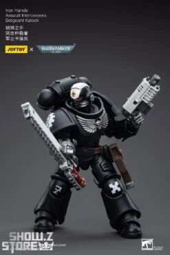 JoyToy Source 1/18 Warhammer 40K Iron Hands Intercessors Sergeant Kalock -Show.Z Toys Deals Store dbd34b64c5