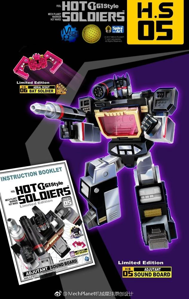 Mech Planet Hot Soldiers HS05 Soundboard 3 Mech Planet Hot Soldiers HS05 Soundboard - Image 3