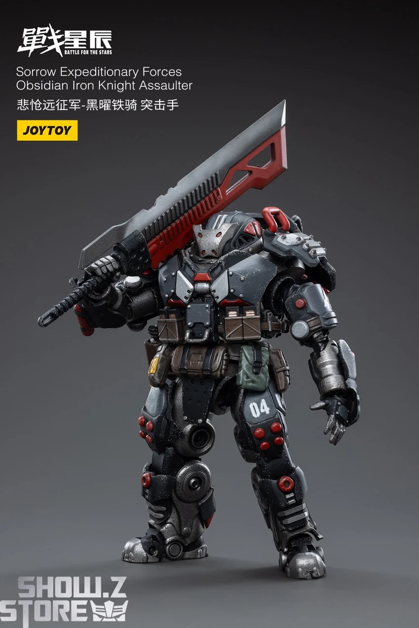 JoyToy Source 1/18 Sorrow Expeditionary Forces Obsidian Iron Knight Assaulter 9 JoyToy Source 1/18 Sorrow Expeditionary Forces Obsidian Iron Knight Assaulter - Image 9