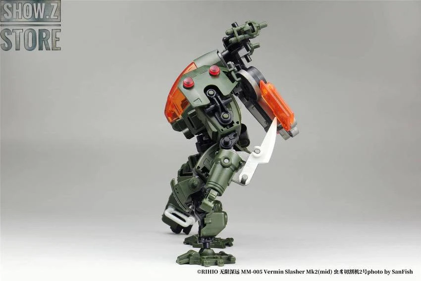 Rihio Multiabyss MM004 Sky Limulus + Ground Horsefoot & MM005 Vermin Slahser MK2 Set Of 3 13 Rihio Multiabyss MM004 Sky Limulus + Ground Horsefoot & MM005 Vermin Slahser MK2 Set Of 3 - Image 13