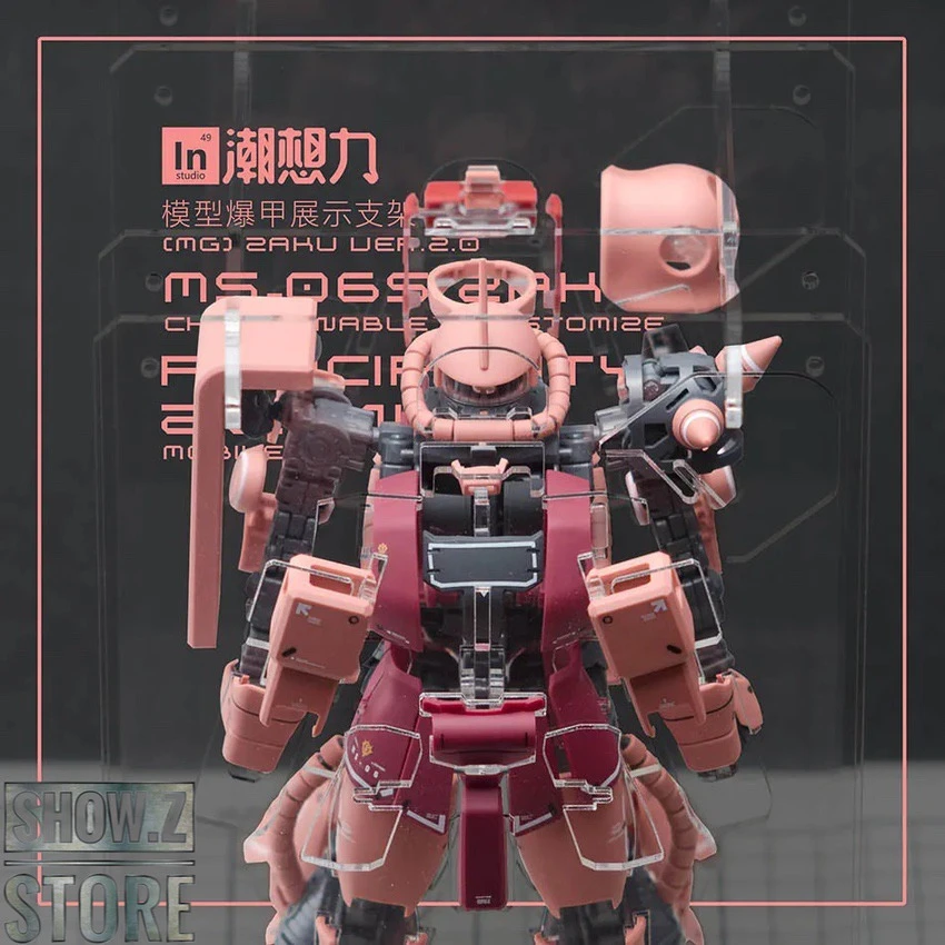 Inforce MS-06S Zaku II Commander Type Internal Structure Showcase Display 2 Inforce MS-06S Zaku II Commander Type Internal Structure Showcase Display - Image 2