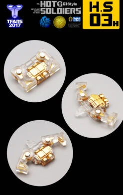 Mech Planet Hot Soldiers HS03H Mini Soundwave Clear Version -Show.Z Toys Deals Store de6cde3a40