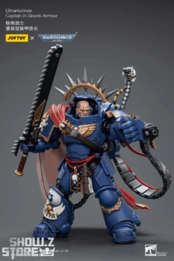 [Coming Soon] JoyToy Source 1/18 Warhammer 40K Ultramarines Captain In Gravis Armour -Show.Z Toys Deals Store dee7d19a69
