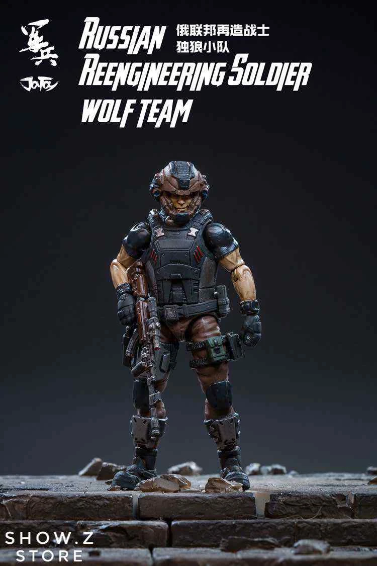 JoyToy Source Acid Rain 1/18 Russian Reengineering Soldier Wolf Team Set Of 3 Figures 9 JoyToy Source Acid Rain 1/18 Russian Reengineering Soldier Wolf Team Set Of 3 Figures - Image 9