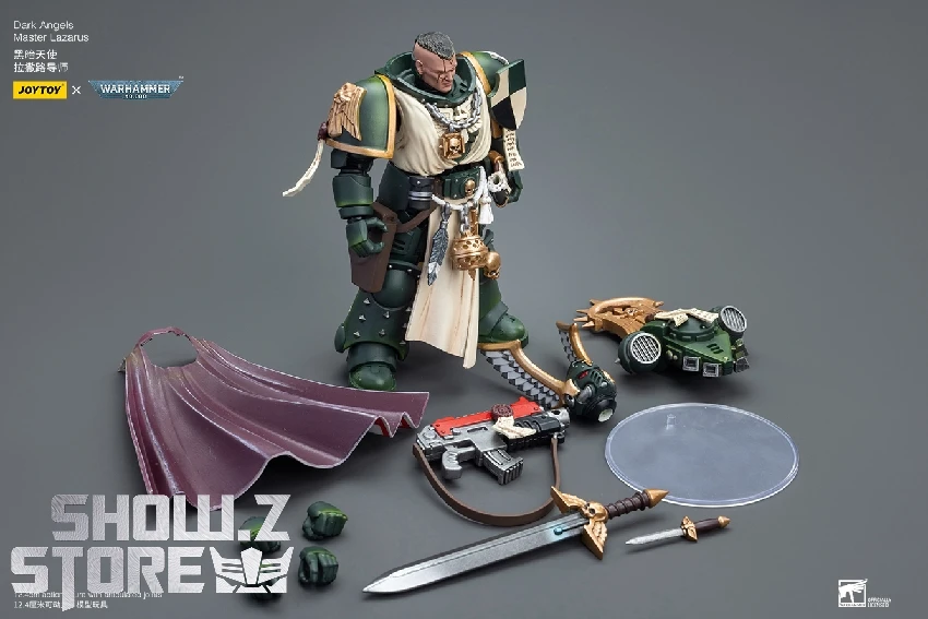 JoyToy Source 1/18 Warhammer 40K Dark Angels Master Lazarus 2 JoyToy Source 1/18 Warhammer 40K Dark Angels Master Lazarus - Image 2